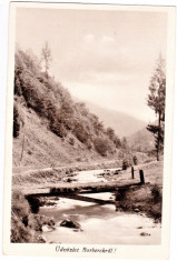 Valea Vinului Borberek judet Bistrita Nasaud ilustrata aprox 1940 foto