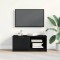 vidaXL Cabinet TV Negru 80 x 35 x 36.5 cm Lemn compozit 862745