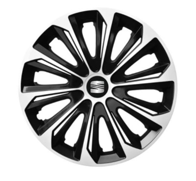 Set 4 capace roti Extra strong silver R15 pentru gama auto Seat foto