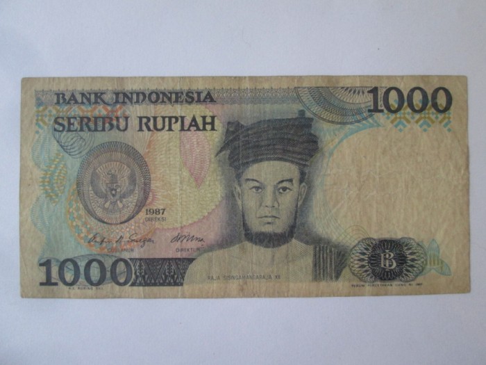 Indonezia 1000 Rupiah 1987