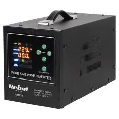 UPS centrala termica, 1000 VA, 700 W, 12 V, Rebel, RB-4028, POWER-1000-LFP4, functii multiple, sinusoida pura
