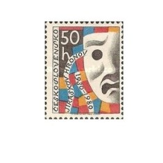 Cehoslovacia 1980 - 50 de ani Revista Teatrală Jiraskuv Hronov, neuzata