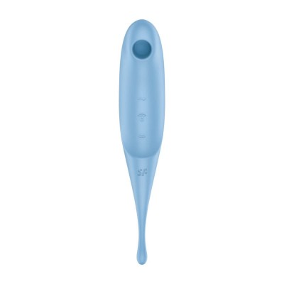 Twirling Pro - Stimulator clitoris, albastru foto
