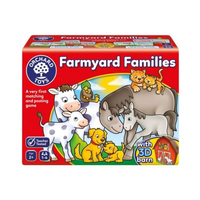 Joc educativ Familii de la Ferma FARMYARD FAMILIES foto