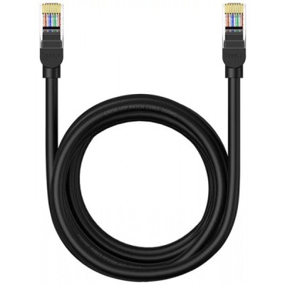 Cablu Retea Baseus, UTP, Cat5, 3m, Negru B00133206111-04 foto