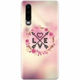 Husa silicon pentru Huawei P30, Love Arrow