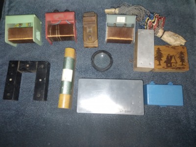 LOT DIVERSE OBIECTE DIDACTICE BOBINE GREUTATI PENTRU CANTAR ETC foto