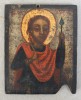 Sfantul Dimitrie icoana de lemn sec 18-19