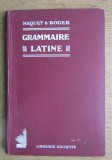 Charles Maquet - Grammaire latine (1923)