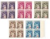|Romania, LP 145/1941, Crucea Rosie, blocuri de 4 timbre, MNH, Nestampilat