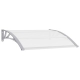 Cumpara ieftin Copertina de usa, gri si transparent, 120 x 75 cm, PC