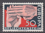 B1470 - Lichtenstein 1962 - Europa neuzat,perfecta stare, Nestampilat