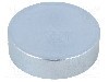 Magnet neodim, 7mm, 25mm, ELESA+GANTER - GN 50.1-ND-25