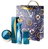 Cumpara ieftin Set Divine pentru dama (parfum 50 ml, crema corp 250, roll-on 50) si punga cadou inclusa, Oriflame