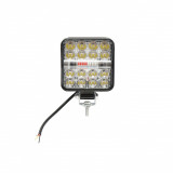 Lampa proiector combinata 26 LED-uri 9-80V 6500K 84x21x84mm IP67 Cod: BK69405