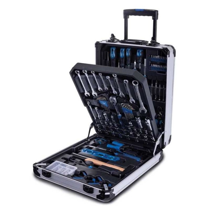 Trusa combinata de scule WZT187 Scheppach 59093299968, 187 piese