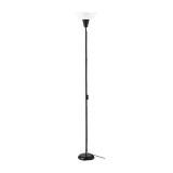 Lampadar living, 13 W, inaltime 180 cm, abajur 24 cm, baza ciment
