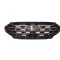 Grila radiator Ford Edge, 05.2019-, montare fata, 5 mulaje cromate, cu rama neagra; cu gaura pentru camera, cadru vopsit, RapidAuto