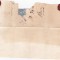 AMS @ - SCRISOARE PARTIALA 1885 ROMANIA, CU ȘTAMPILĂ DE CEARĂ ȘI FRANCATURĂ SIMPLĂ