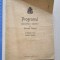 PROGRAM ATENEUL ROMAN - CONCERT SIMFONIC 6 MARTIE 1944- GEORGE GEORGESCU