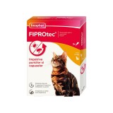 Pipete Antiparazitare Pisici Fiprotec, Beaphar, &gt;1kg/ 3 pipete x 0.5 ml