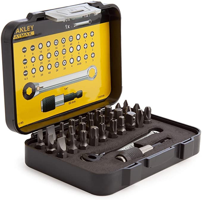 Stanley 1-13-905 Set 32 piese 1/4&quot; de insurubat ProAdvanced PowerfulTools