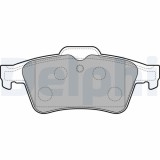 Set placute frana spate DELPHI, Peugeot 508, 2010-2018, spate; spate; puntea spate; puntea spate; Sistem de franare : TEVES