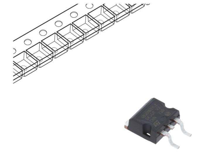 Tranzistor IGBT 440V 20A D2PAK