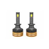 Becuri LED H1 CANBUS cu control prin aplicatie Bluetooth 90W 15000 lumeni 3000K-8000K 12-24V Cod: LX-V88APP-H1