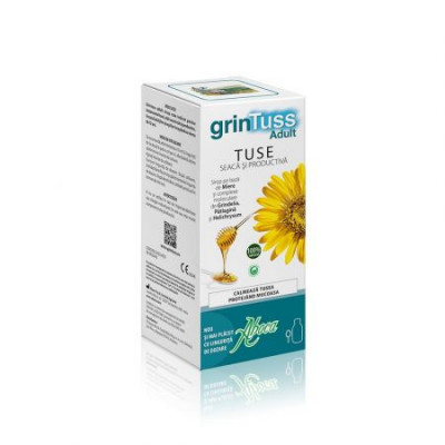 Sirop de tuse pentru adulti Grintuss, 180ml, Aboca foto