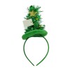 Bentita/cerc tip brad de craciun, unisize, verde, Oem
