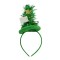 Bentita/cerc tip brad de craciun, unisize, verde