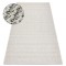 Covor JERSEY 19236 gri - structurale, bucla BOHO, 80x150 cm