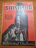 ziarul stiintelor 13 iulie 1943-reportaj astronomic,culisele cinematografiei