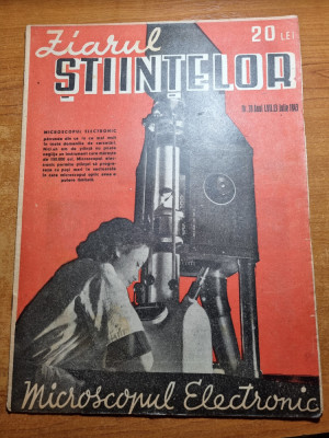 ziarul stiintelor 13 iulie 1943-reportaj astronomic,culisele cinematografiei foto
