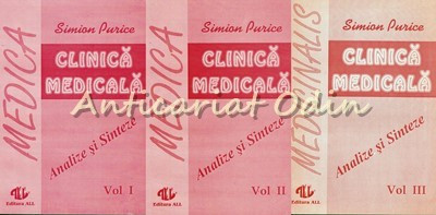Clinica Medicala I, II, III - Analize Si Sinteze - Simion Purice foto
