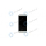 Capacul frontal al modulului display Alcatel One Touch Idol X+lcd+digitizer alb