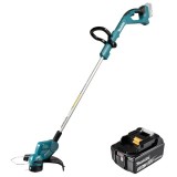 Makita DUR193Z + BL1830B - Motocoasa 260 mm cap cu fir + Acumulator Li-Ion 18 V 3 Ah