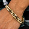 Bold Cuban Link in Gold cod B852A