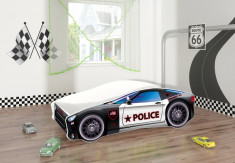 Pat Tineret MyKids Race Car 03 Police-160x80 foto