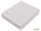 Carcasă ABS Gri IP54 cu Panou 154x36x179mm