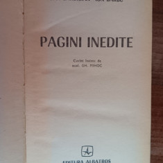 myh 35f - Dan Barbilian - Ion Barbu - Pagini inedite - ed 1981