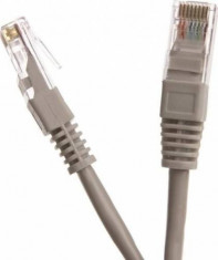 Cablu UTP DBX Patchcord Cat 5e 10m Gri foto