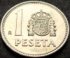 Moneda 1 PESETA - SPANIA, anul 1985 * cod 443, Europa, Aluminiu