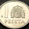 Moneda 1 PESETA - SPANIA, anul 1985 * cod 443