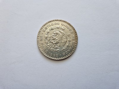 Mexic 1 Peso 1962- Argint foto
