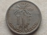 CONGO BELGIAN-1 FRANC 1927