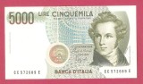 ITALIA 5.000 LIRE / 1985. UNC.
