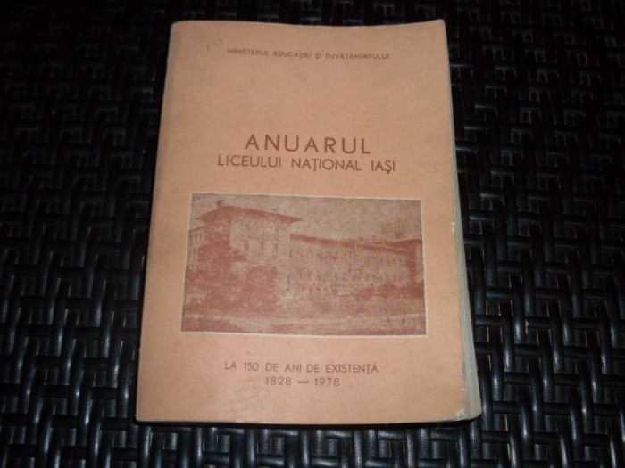 Anuarul Liceului National Iasi - Dumitru Ciuta , 21020