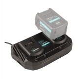 Incarcator acumulatori 2 sloturi, 18V, incarcare 3.5Ah, DeToolz Flexi Power, DZ-SE207
